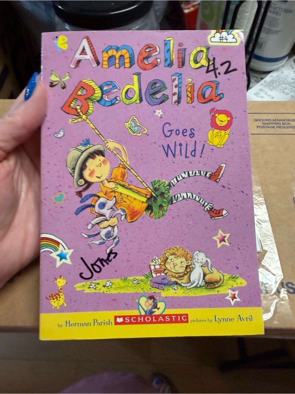 Amelia Bedelia Goes Wild! by Herman Parish Children’s Chapter Book #4